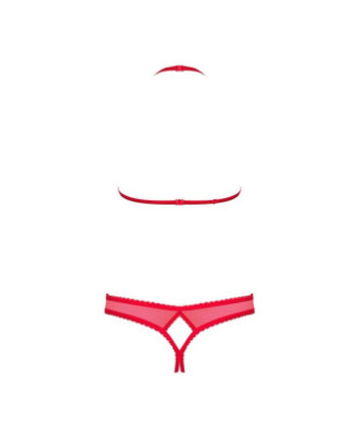 870-SEC-3 Ensemble ouvert 2 pcs - Rouge
